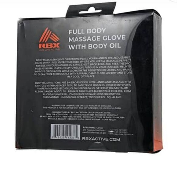 Massage Glove with Body Oil - Picture 7 of 11